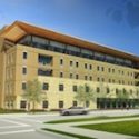 Artist’s rendering of Signe Skott Cooper Hall, which will be the new home of the School of Nursing when it is completed in 2014.