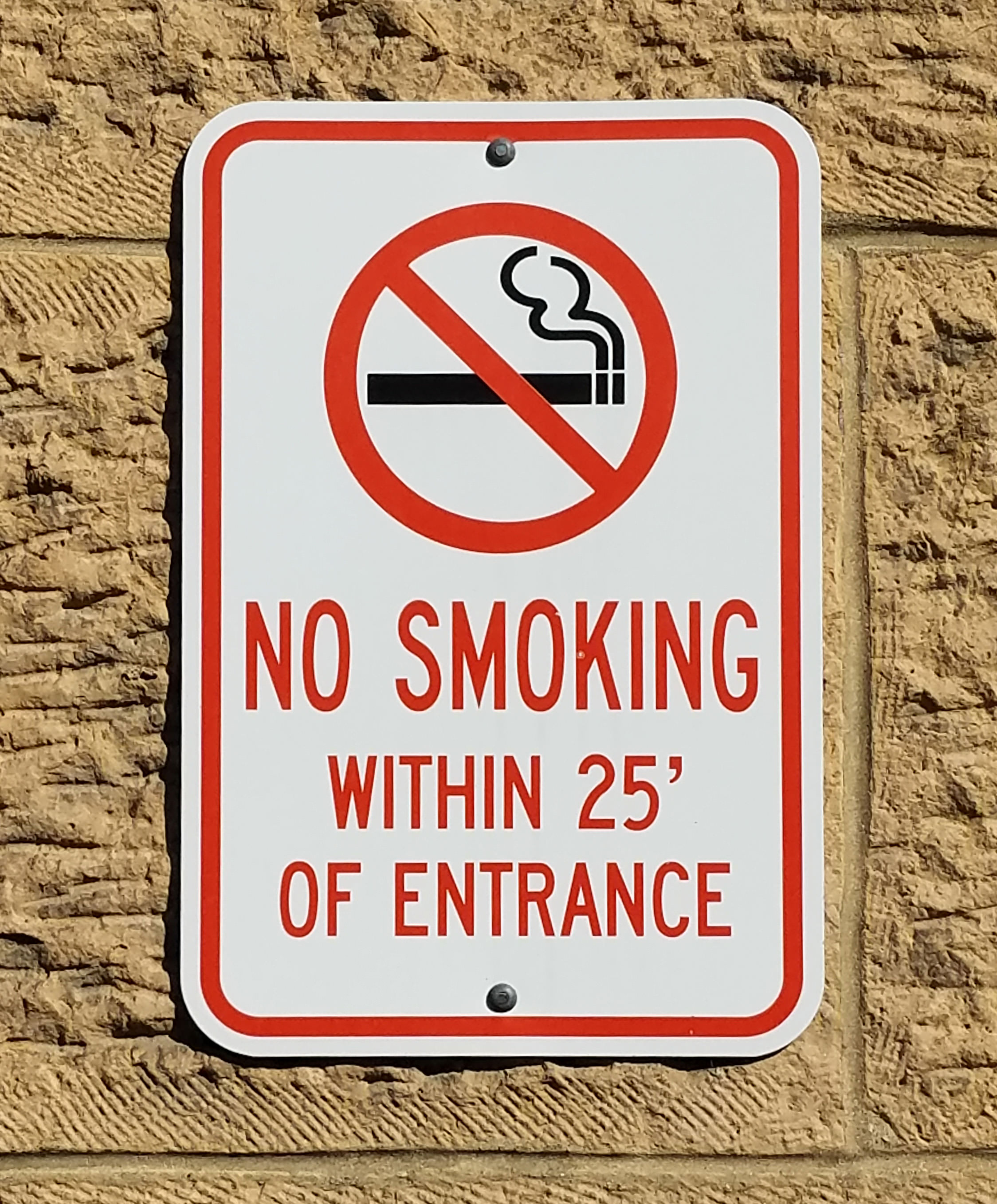 Photo: No Smoking sign