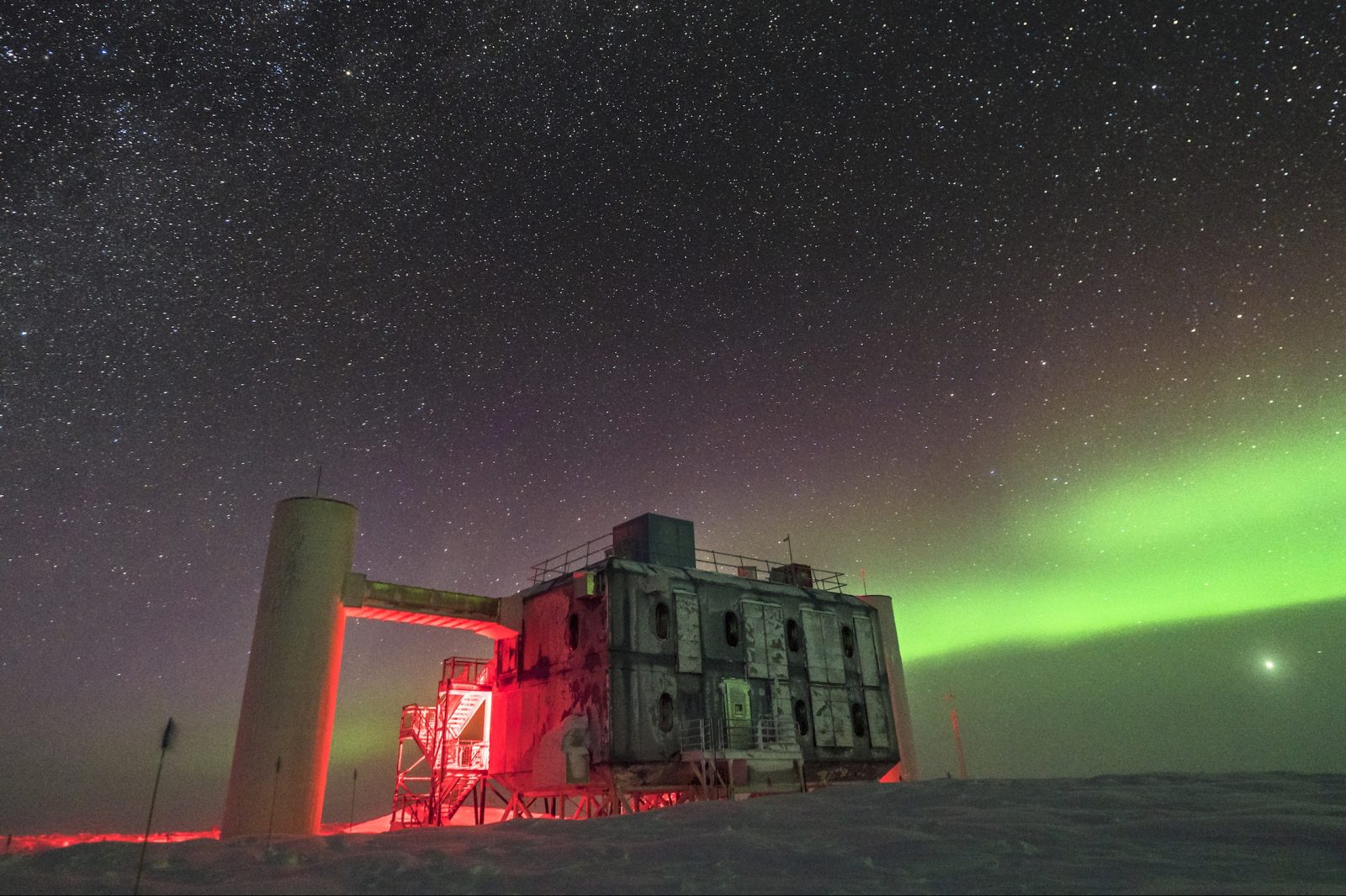 IceCube lab at the South Pole